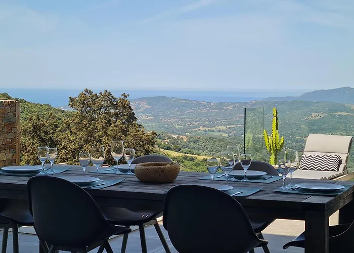 וילה New Quiet Upscale Air-conditioned T2 With Heated Pool & Sea View *