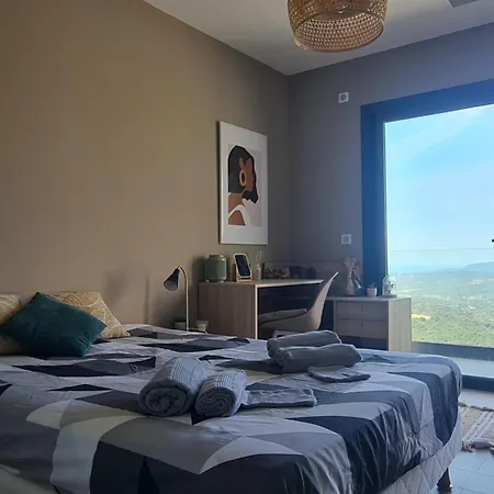 Villa New Quiet Upscale Air-conditioned T2 With Heated Pool & Sea View