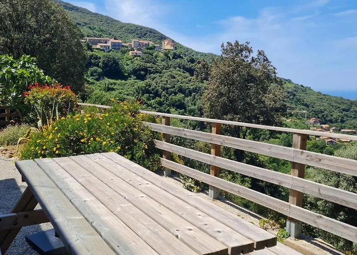 New Quiet Upscale Air-conditioned T2 With Heated Pool & Sea View * Sollacaro