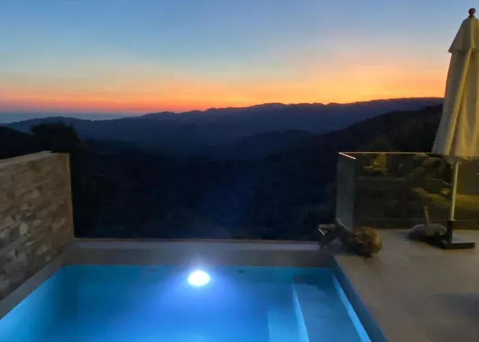 Vila New Quiet Upscale Air-conditioned T2 With Heated Pool & Sea View Sollacaro